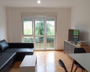 Sala d'estar de Apartament de lloguer en Fisterra