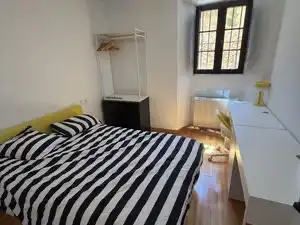 Bedroom of Flat for rent in Segovia  with Heating, Furnished and Internet