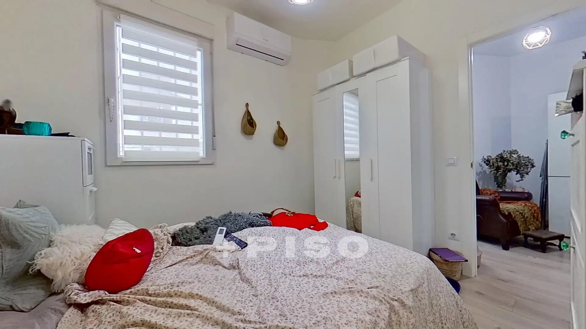 Schlafzimmer von Wohnung zum Verkauf in Madrid mit Heizung, Möbliert und Ofen