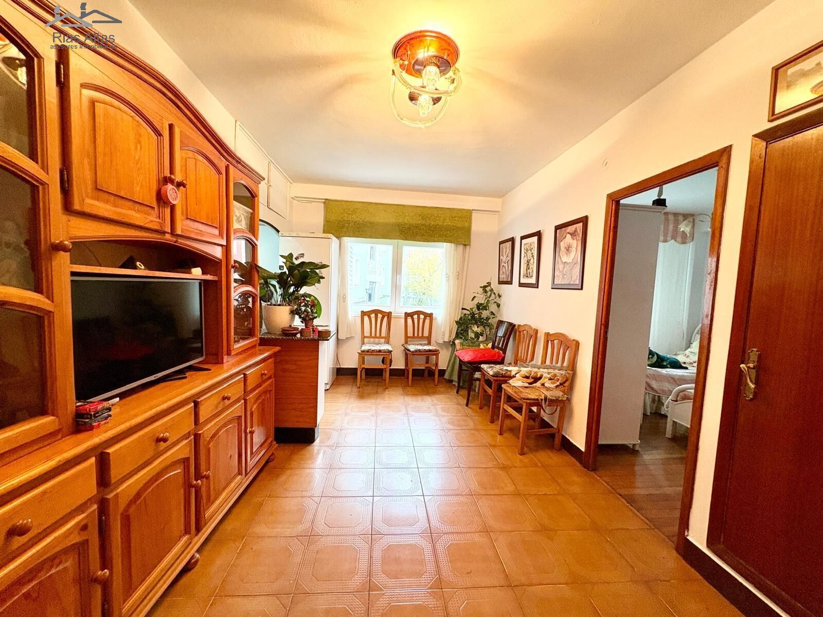 Sala d'estar de Planta baixa en venda en A Coruña Capital 