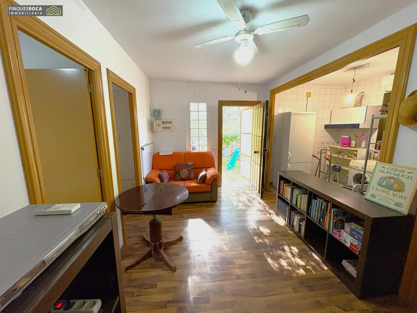 Sala de estar de Casa o chalet en venta en La Ràpita con Aire acondicionado, Jardín privado y Piscina