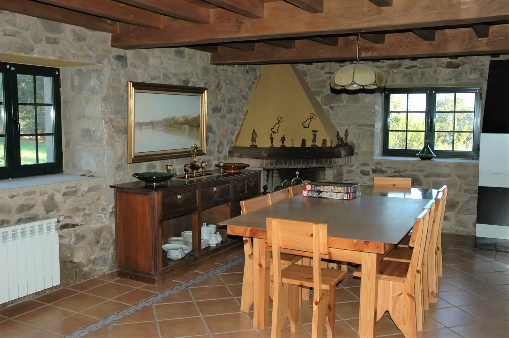 Dining room of Country homes for sale in Carballedo  with Heating