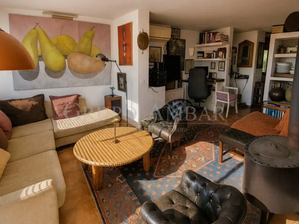 Sala d'estar de Àtic en venda en Santa Eulària des Riu