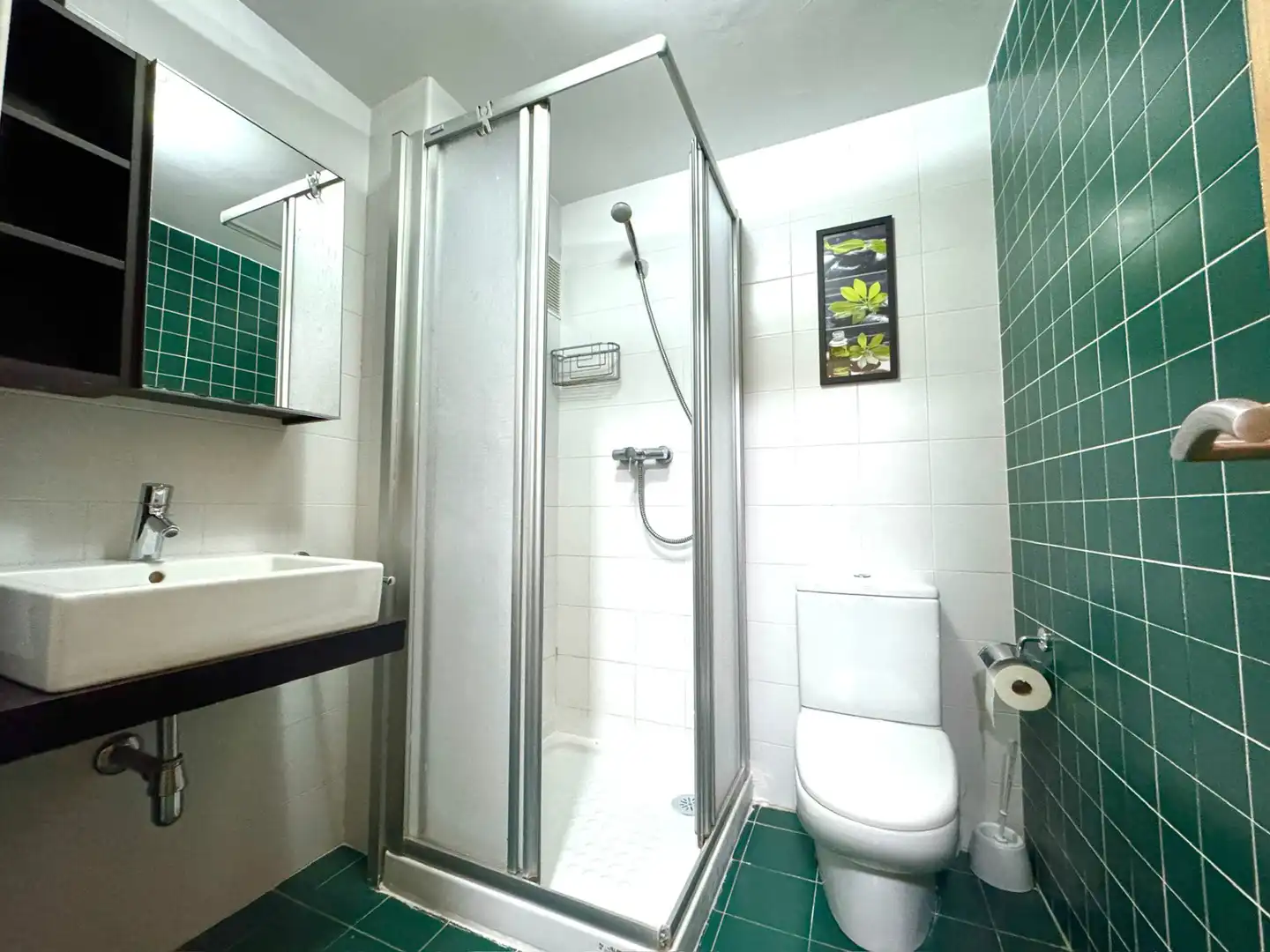 Baño de Apartamento en venta en Calpe / Calp con Aire acondicionado, Terraza y Amueblado