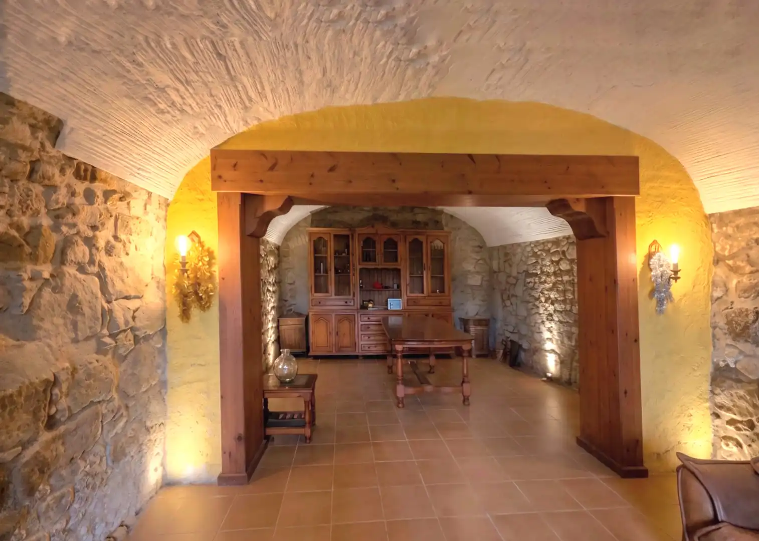 Finca rústica de lloguer en Corçà amb Jardí privat, Parquet i Moblat