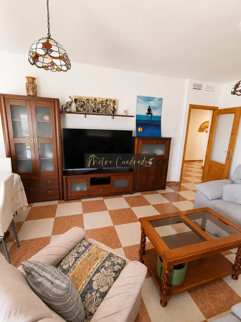 Sala d'estar de Pis en venda en Mérida amb Aire condicionat i Terrassa