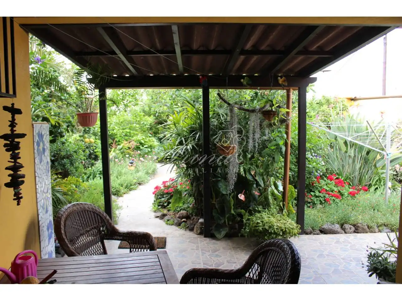 Terraza de Casa adosada en venta en El Paso con Jardín privado