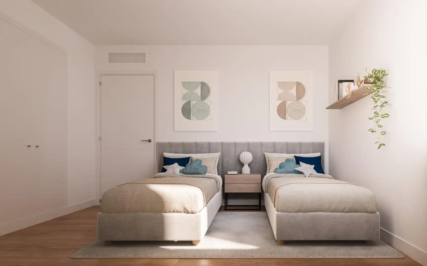 Bedroom of Attic for sale in Mislata  with Air Conditioner, Heating and Terrace