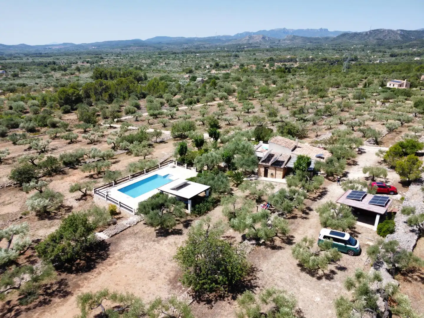 Garten von Country house zum Verkauf in L'Ametlla de Mar  mit Privatgarten, Terrasse und Schwimmbad