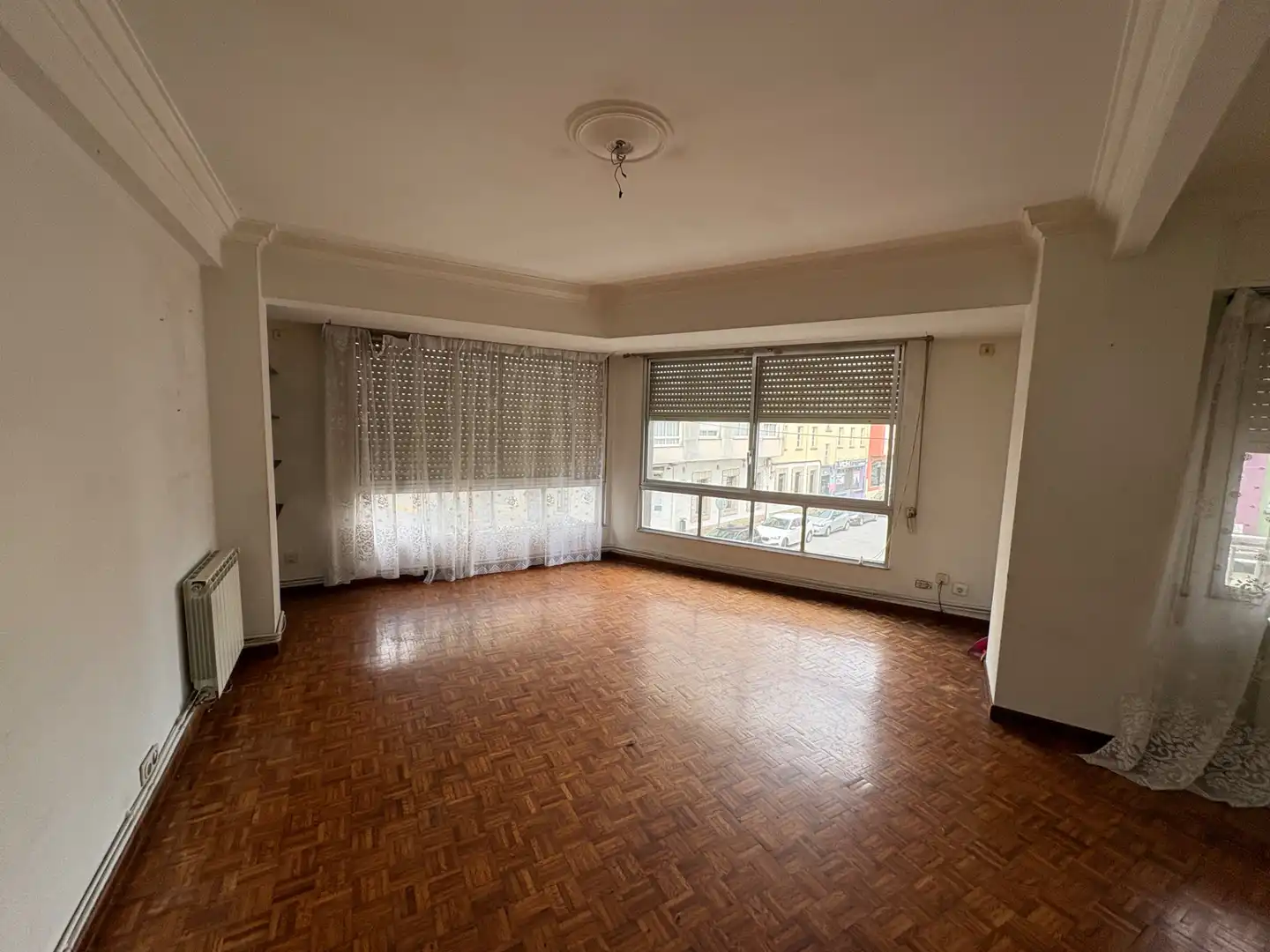 Living room of Flat for sale in Ferrol  with Heating and Balcony