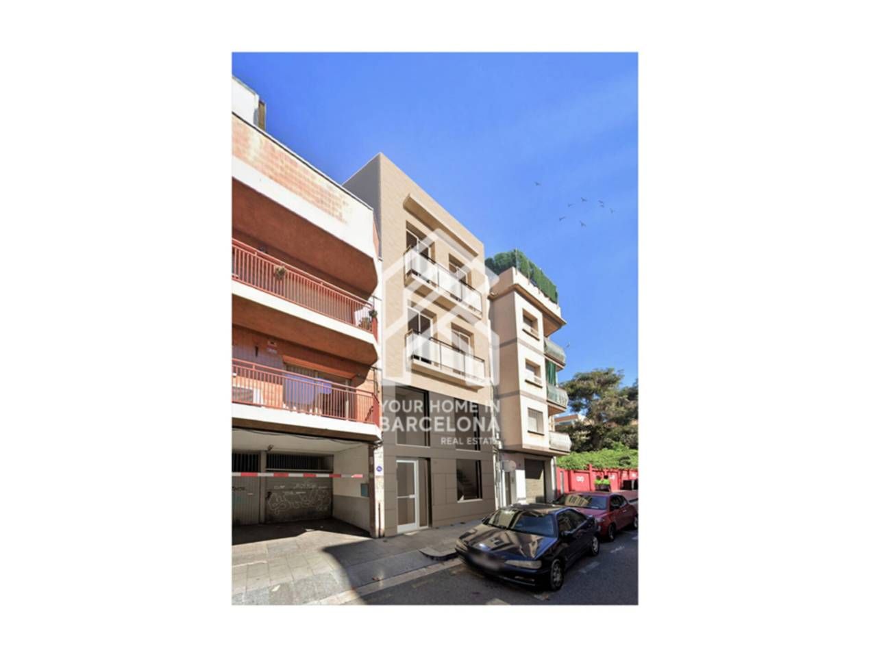 Exterior view of Flat for sale in Santa Coloma de Gramenet  with Heating, Terrace and Community pool