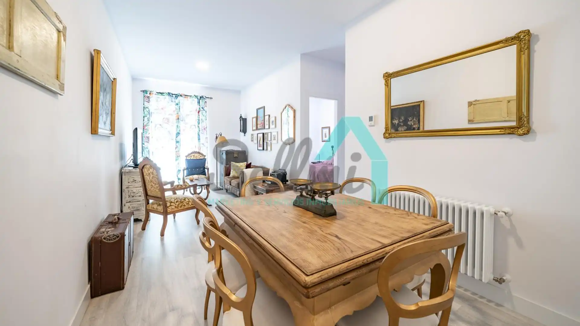 Dining room of Flat for rent in Gijón   with Heating and Furnished