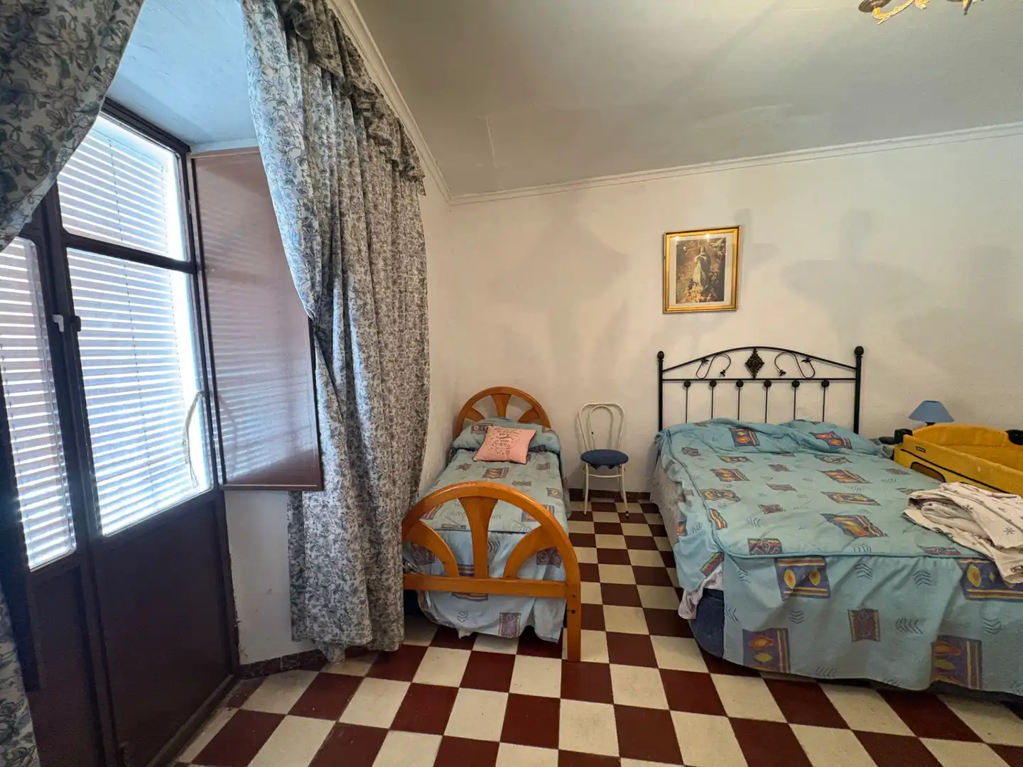 Dormitori de Casa o xalet en venda en Llerena amb Terrassa, Moblat i Rentadora