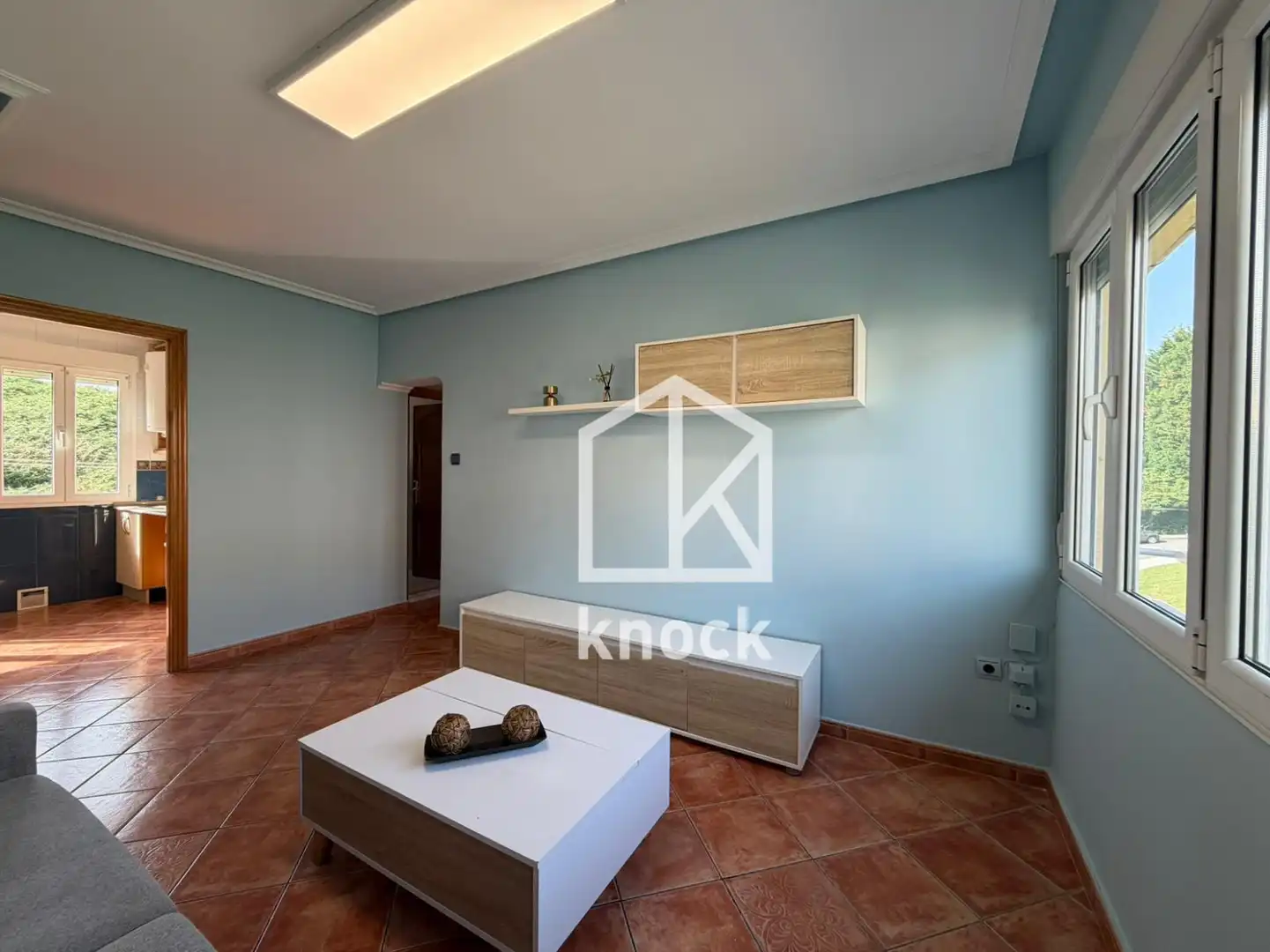 Sala de estar de Piso en venta en Avilés