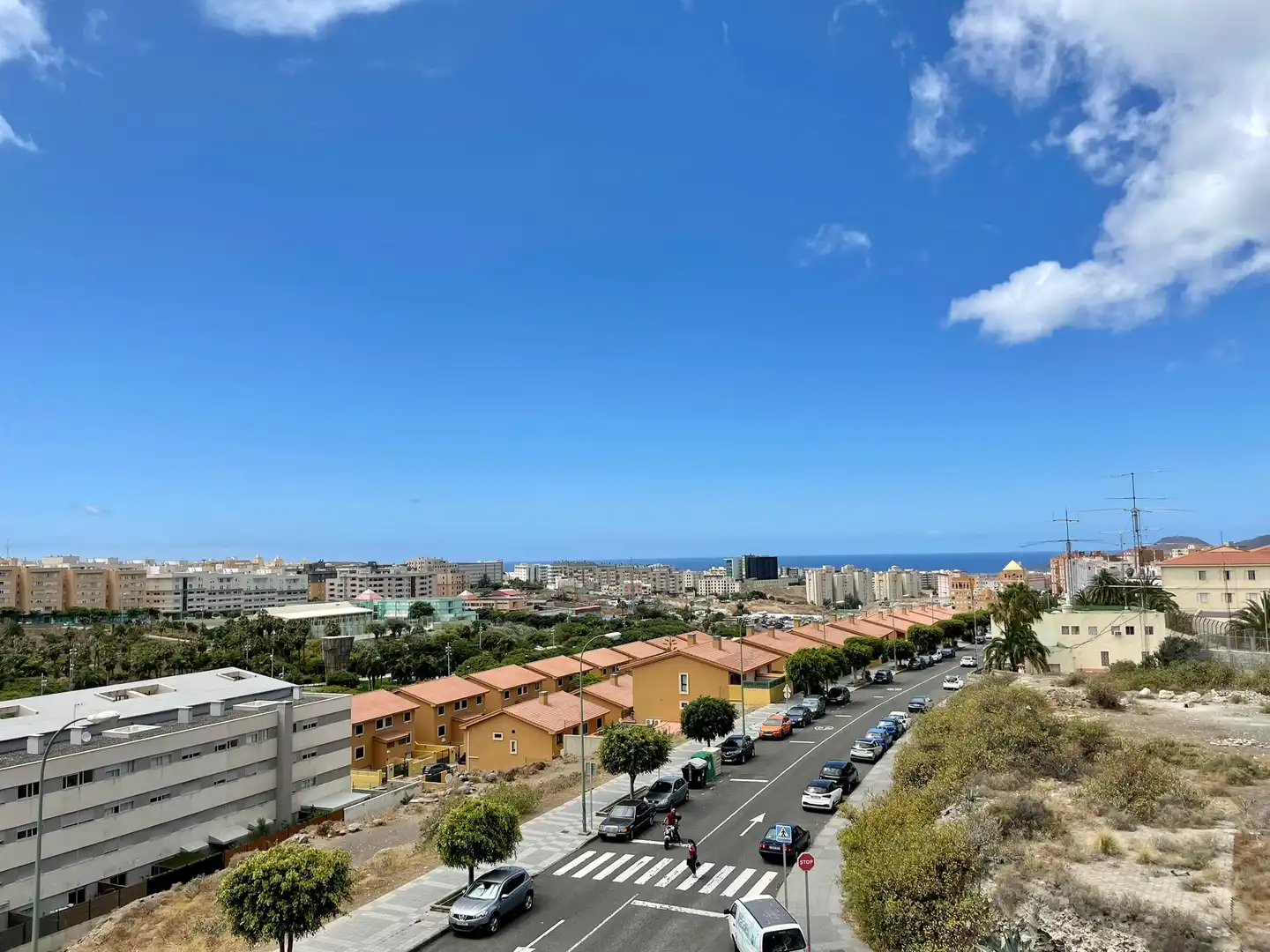 Vista exterior de Piso de alquiler en Las Palmas de Gran Canaria con Jardín privado, Trastero y Amueblado