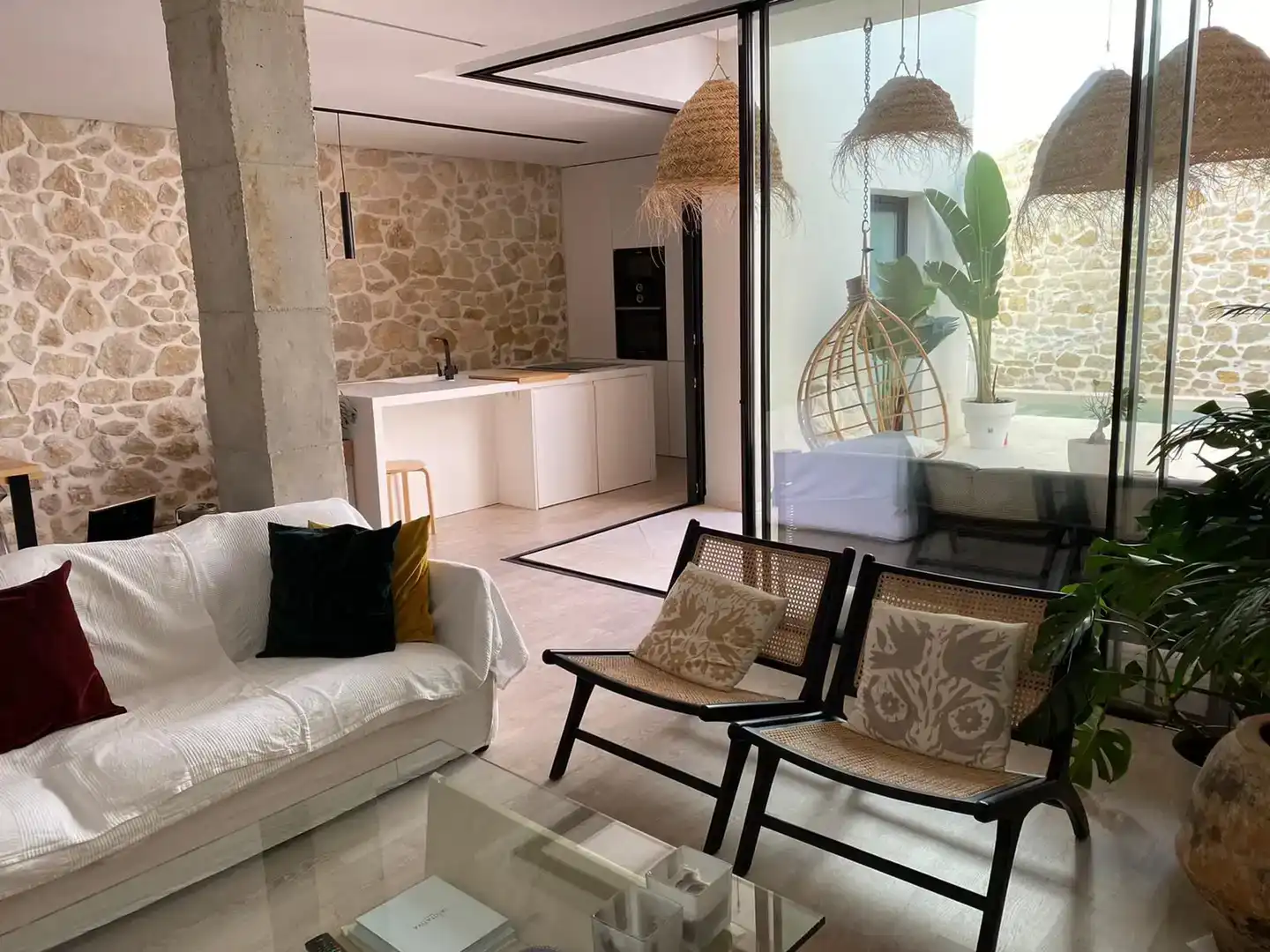 Sala d'estar de Casa o xalet en venda en Plaza Castelar - Mercado Central
