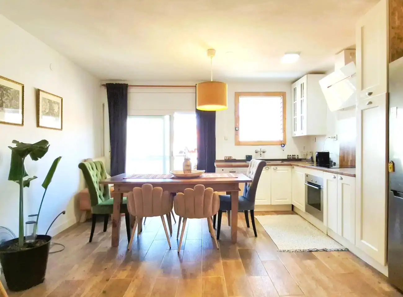 Cuina de Àtic en venda en Terrassa amb Parquet, Terrassa i Balcó
