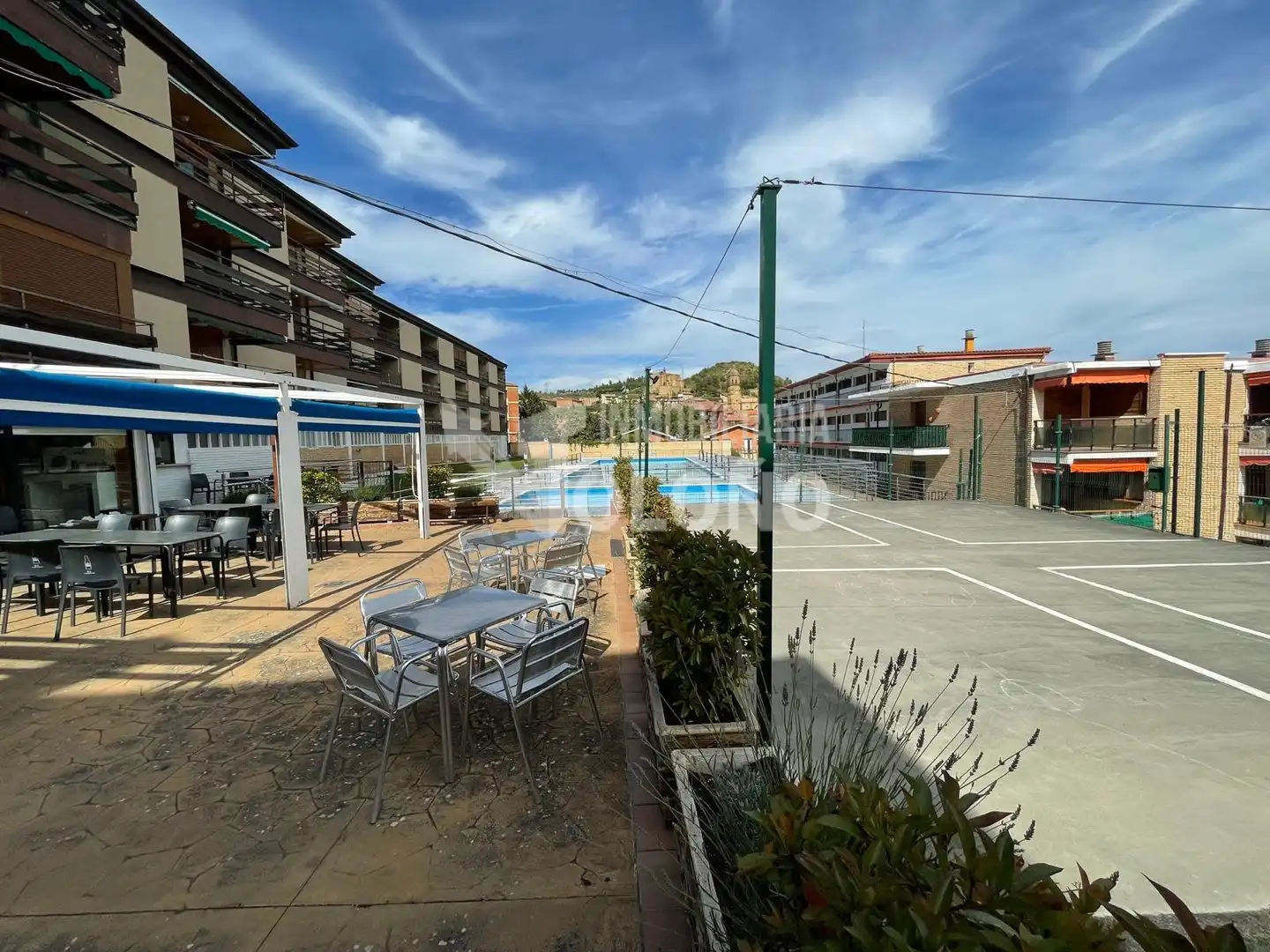 Terrasse von Wohnung zum Verkauf in Labastida / Bastida mit Klimaanlage, Terrasse und Möbliert