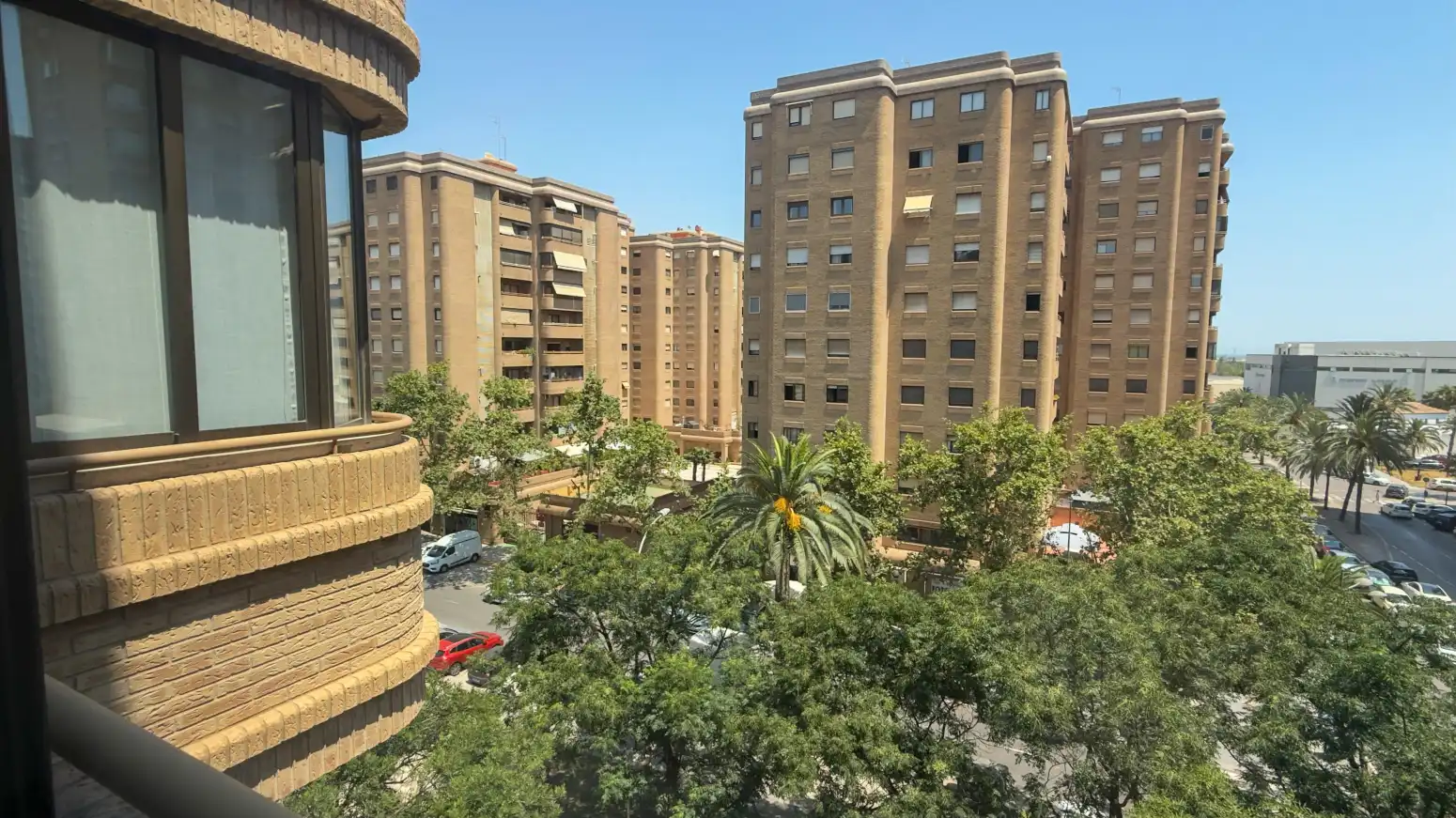 Vista exterior de Pis de lloguer en Valencia amb Calefacció, Parquet i Moblat