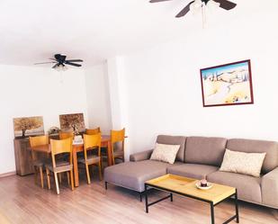 Living room of Flat to rent in Palamós  with Air Conditioner, Heating and Furnished