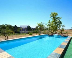 Swimming pool of Country house for sale in Casar de Cáceres  with Air Conditioner