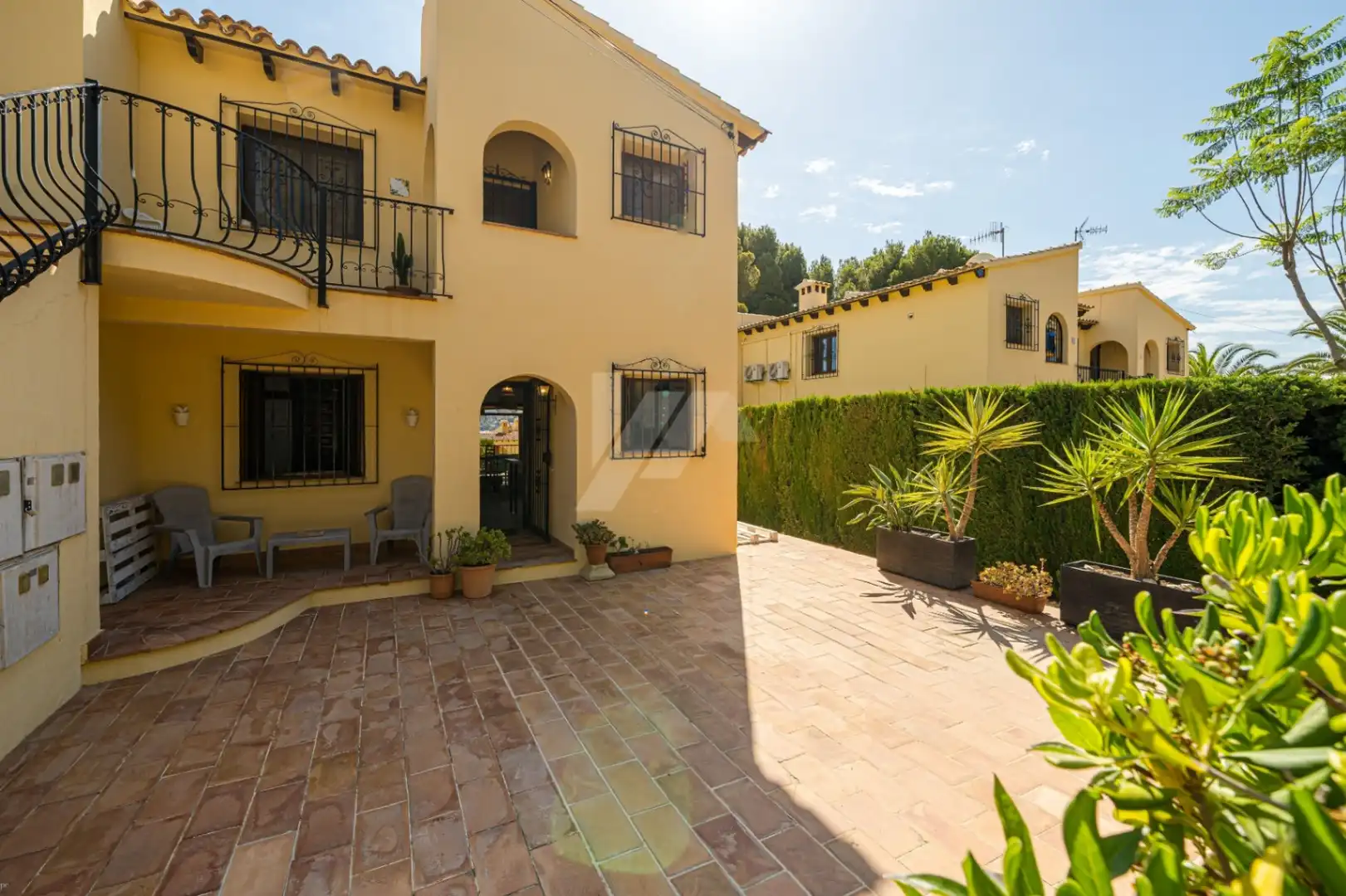 Jardí de Apartament en venda en Moraira amb Aire condicionat, Calefacció i Jardí privat