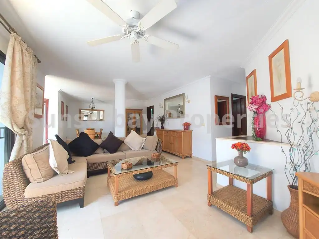 Living room of Houses for sale in Santiago del Teide  with Air Conditioner, Private garden and Terrace