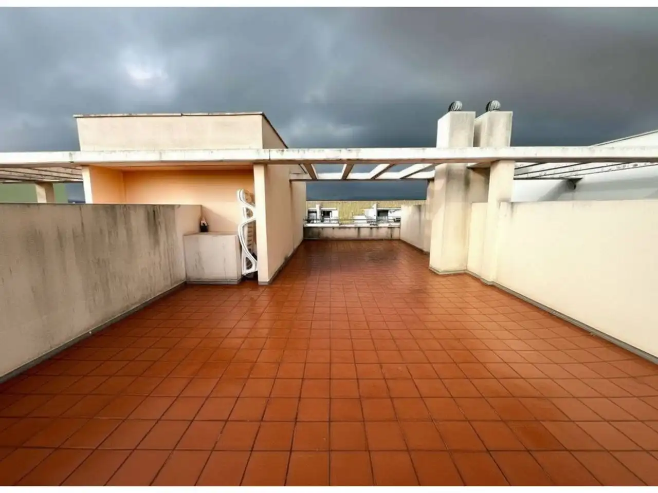 Terrasse von Wohnung zum Verkauf in San Jorge / Sant Jordi mit Klimaanlage, Heizung und Terrasse