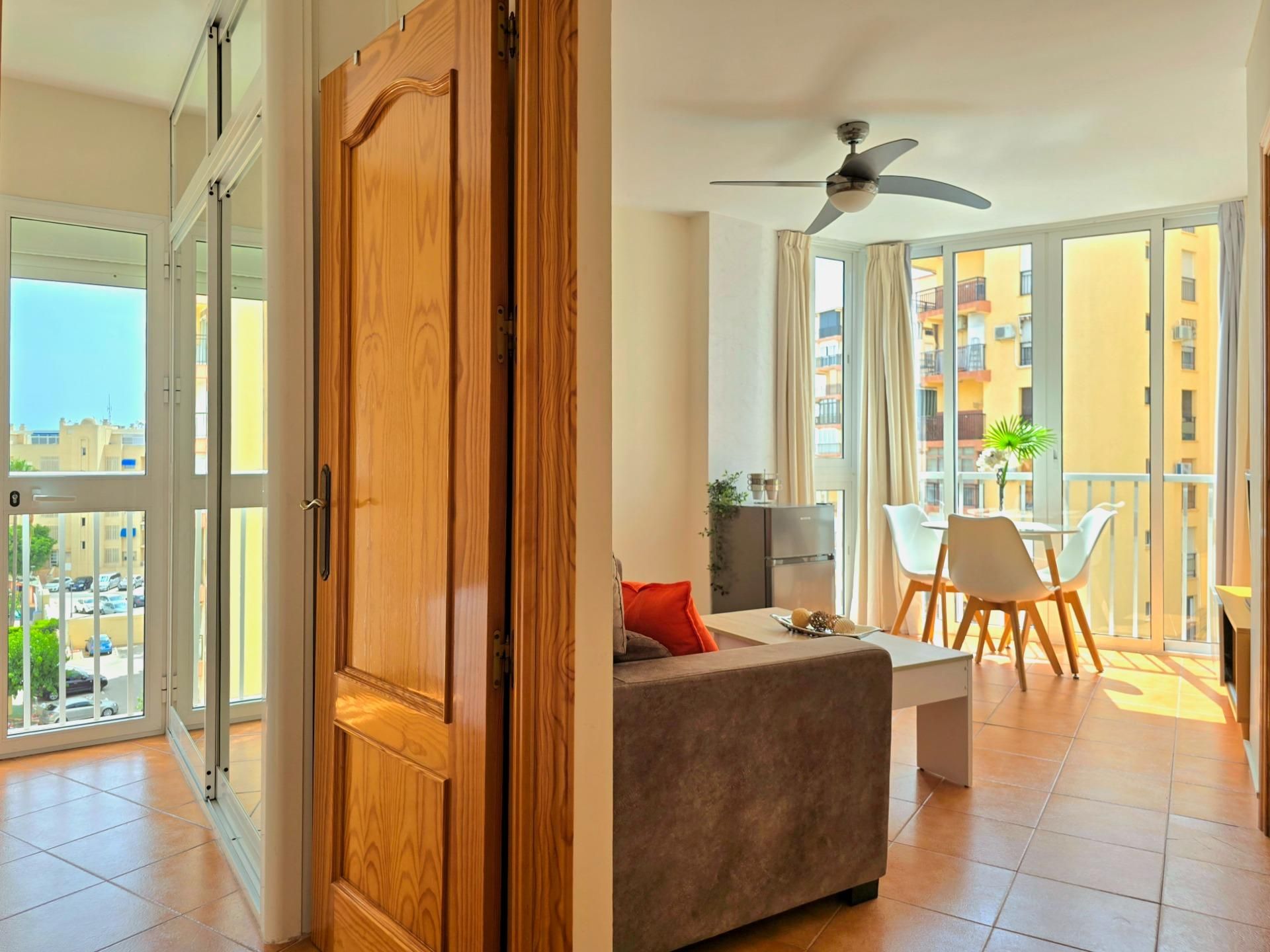 Bedroom of Apartments for sale in Torremolinos  with Air Conditioner, Private garden and Furnished