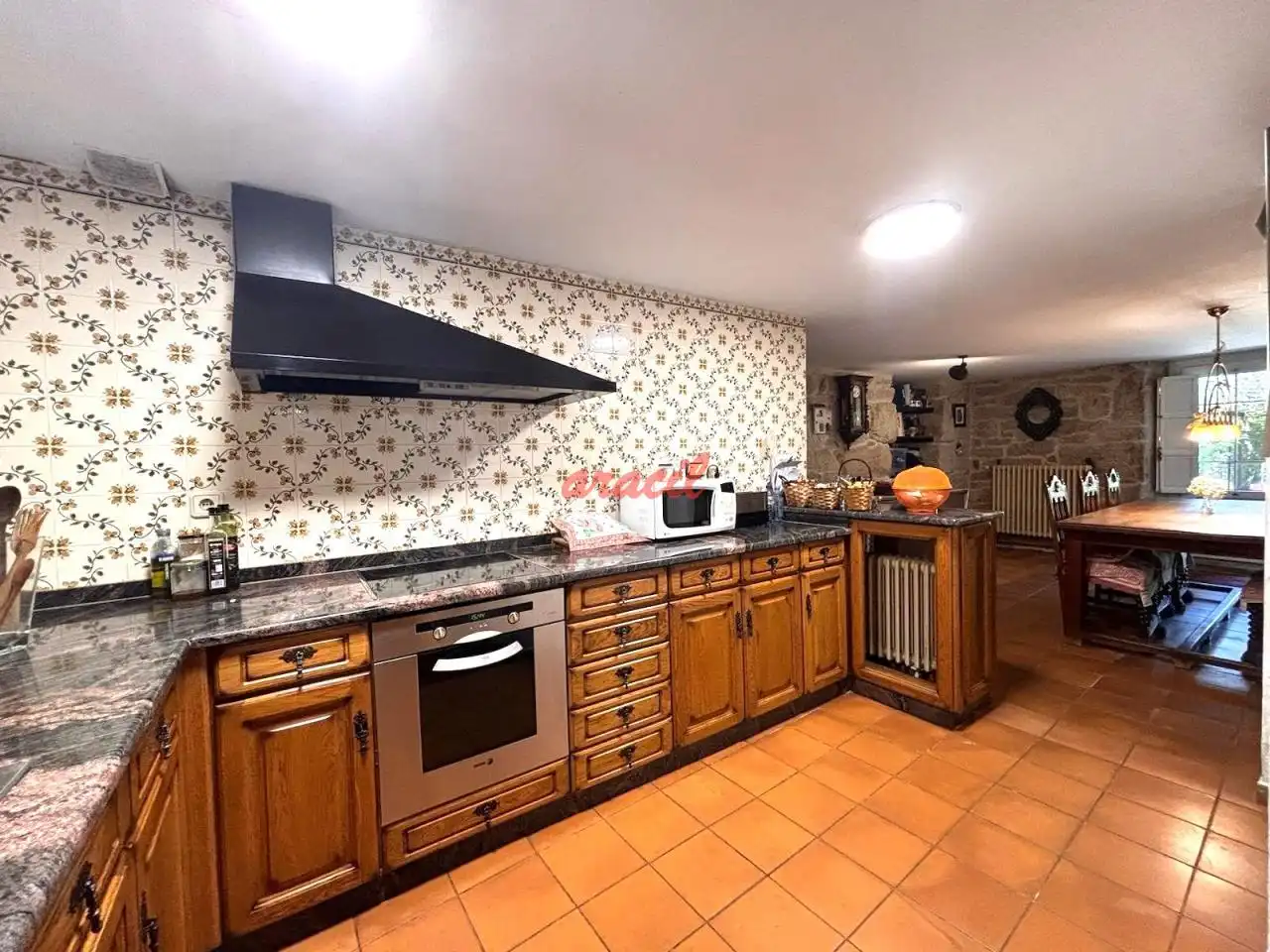 Cuina de Finca rústica en venda en Vilamarín amb Calefacció, Jardí privat i Terrassa