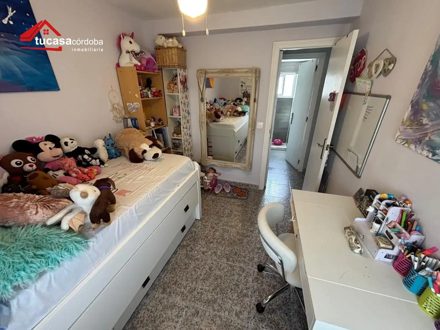 Bedroom of Flat for sale in Córdoba  with Air Conditioner and Terrace