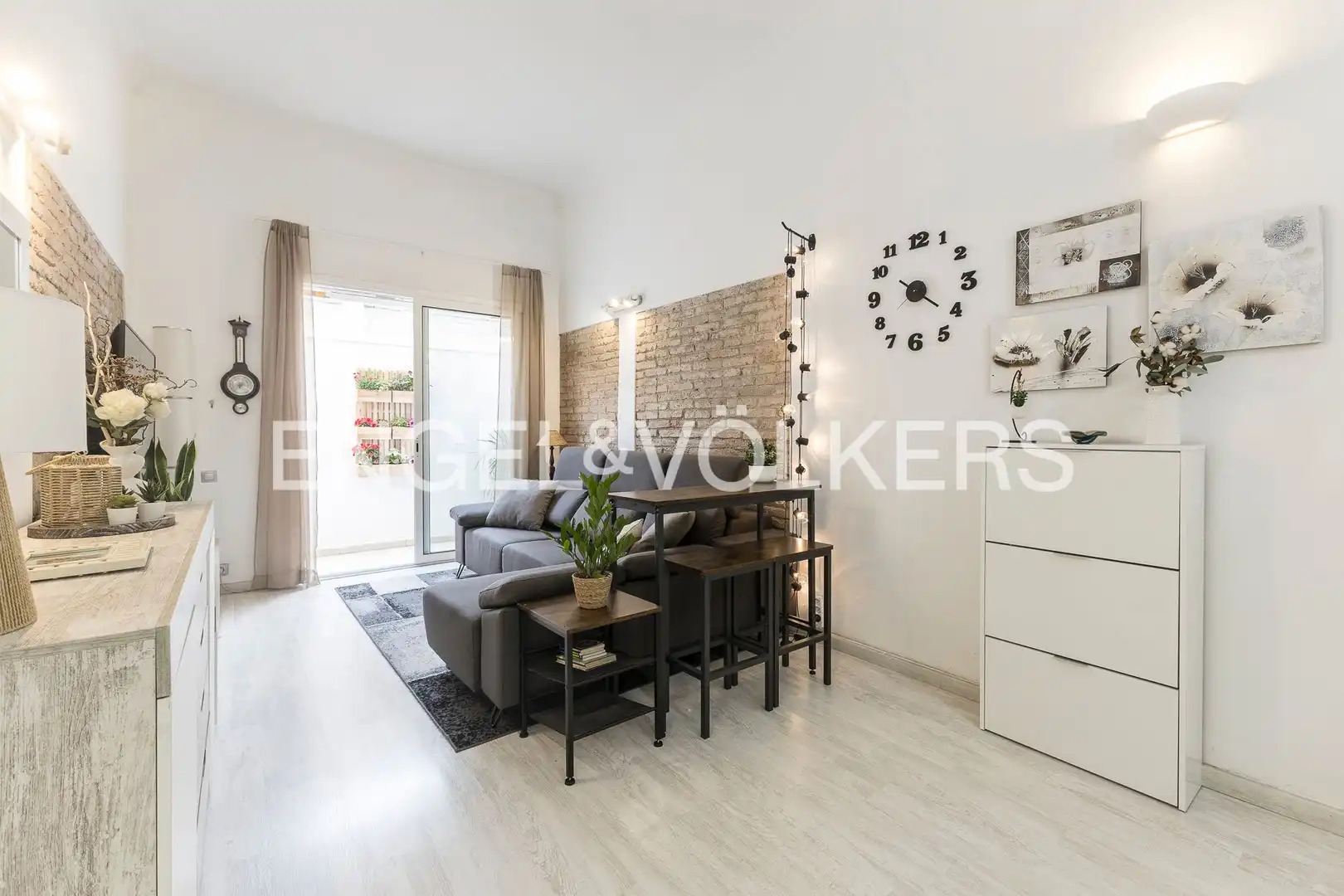 Sala de estar de Apartamento en venta en Barcelona con Calefacción