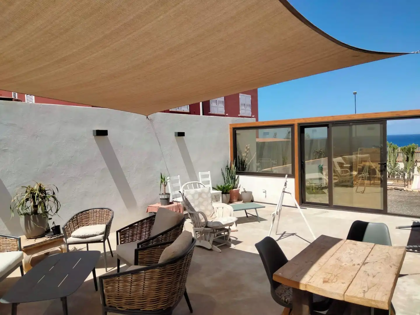 Terraza de Piso en venta en Puerto del Rosario con Jardín privado y Amueblado