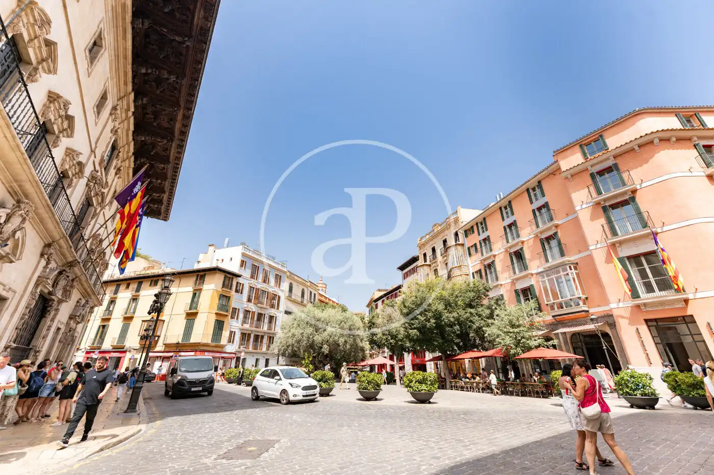 Vista exterior de Pis en venda en  Palma de Mallorca amb Aire condicionat, Calefacció i Moblat