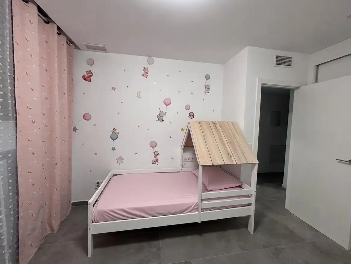 Bedroom of Apartments for rent in Villajoyosa / La Vila Joiosa  with Air Conditioner, Heating and Terrace