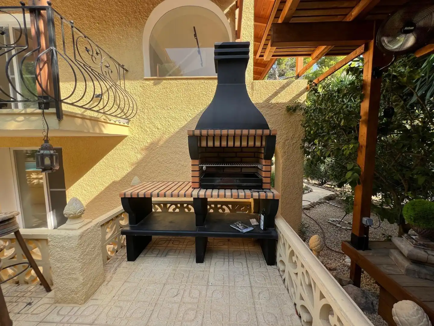 Terrassa de Casa o xalet de lloguer en L'Alfàs del Pi amb Aire condicionat, Jardí privat i Terrassa