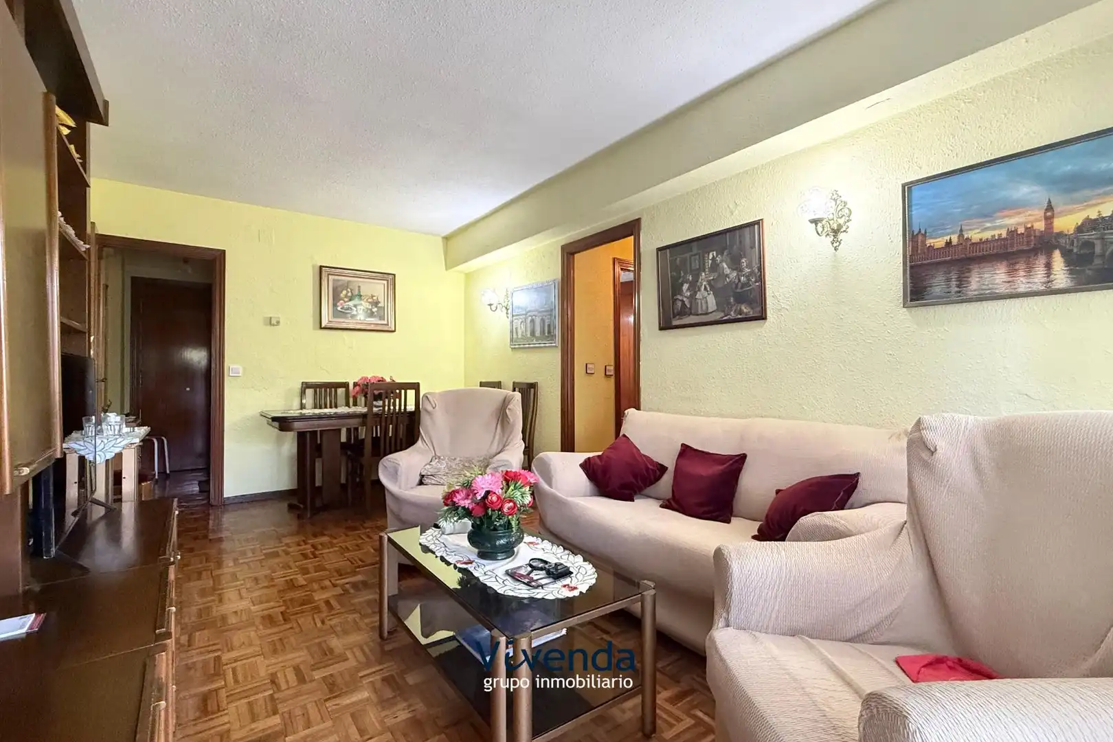 Sala d'estar de Pis en venda en Fuenlabrada amb Calefacció i Terrassa