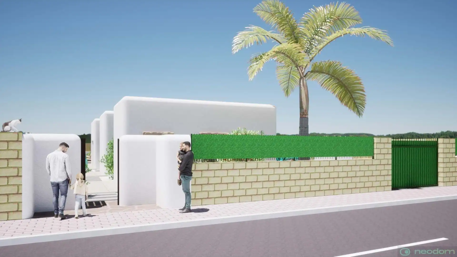 Vista exterior de Casa o chalet en venta en Pueblo - Urbanizaciones