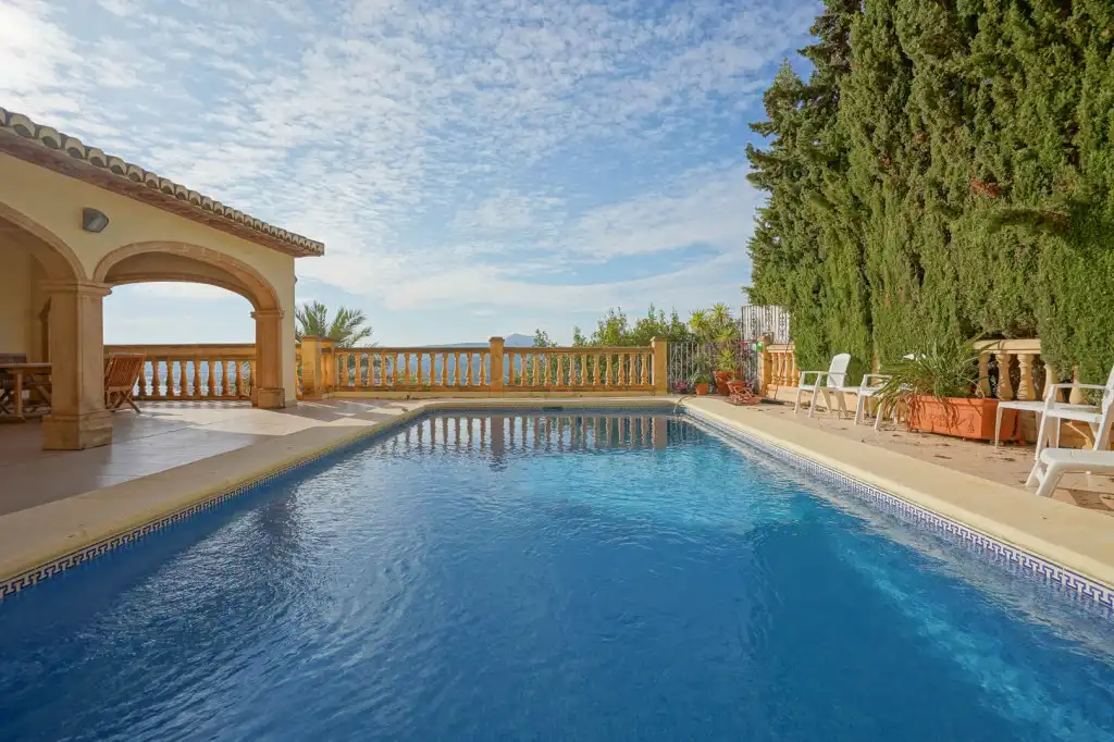 Swimming pool of Houses for sale in Jávea / Xàbia