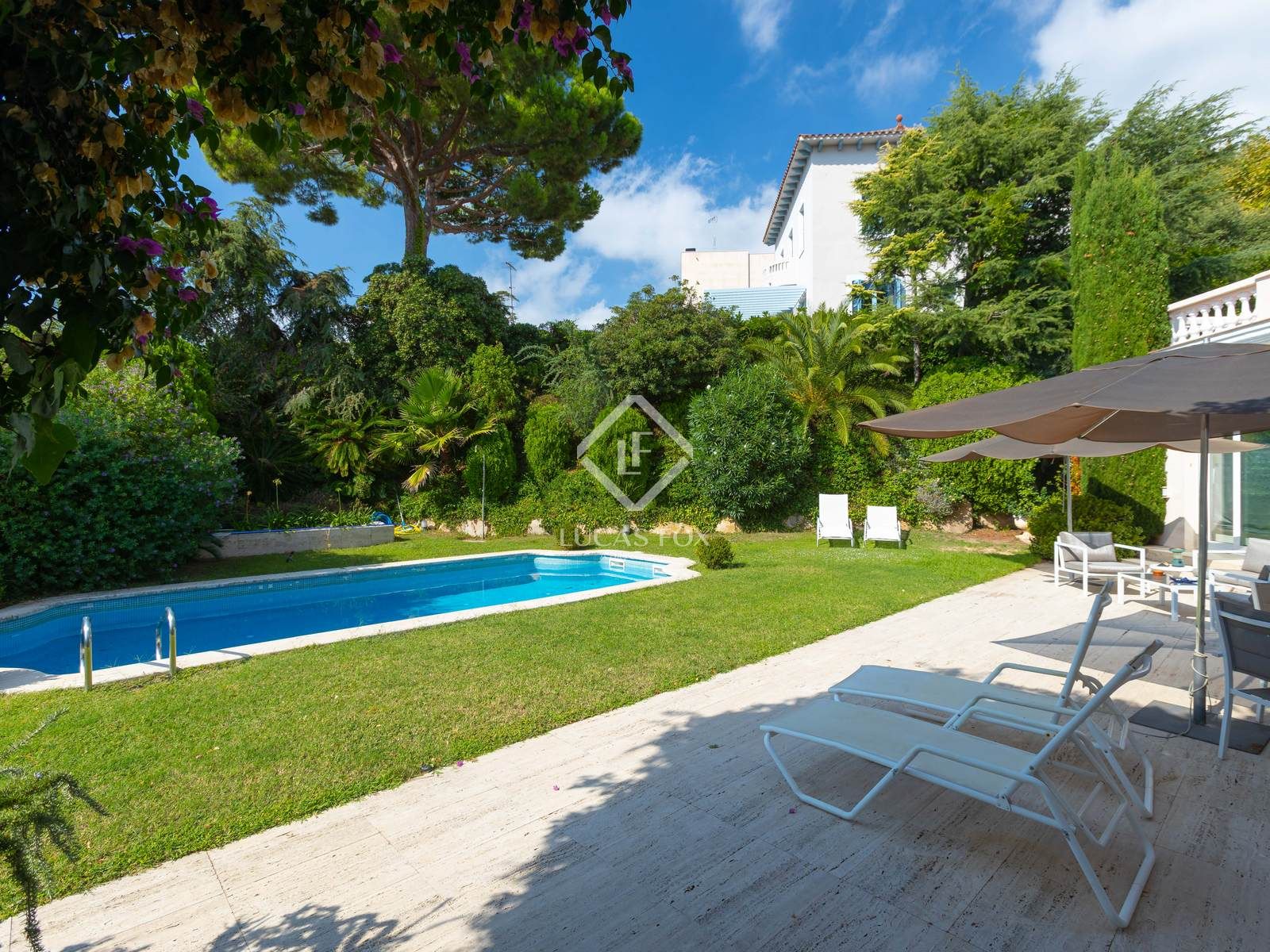 Garden of House or chalet for sale in El Masnou  with Air Conditioner, Heating and Private garden