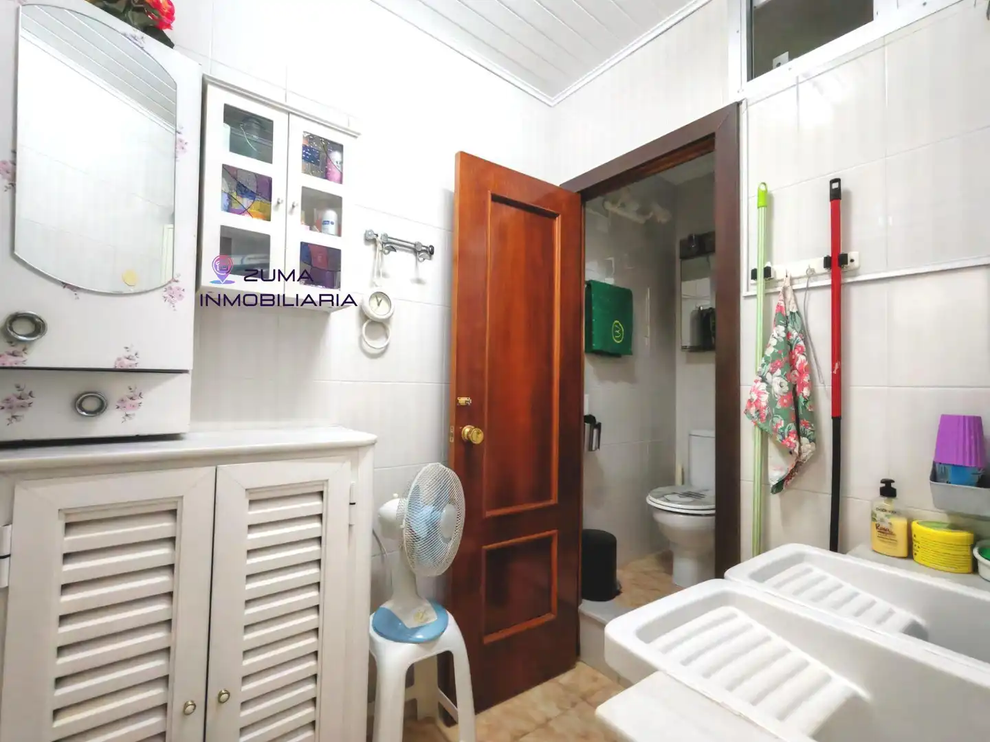 Baño de Casa adosada en venta en Málaga con Aire acondicionado, Calefacción y Terraza