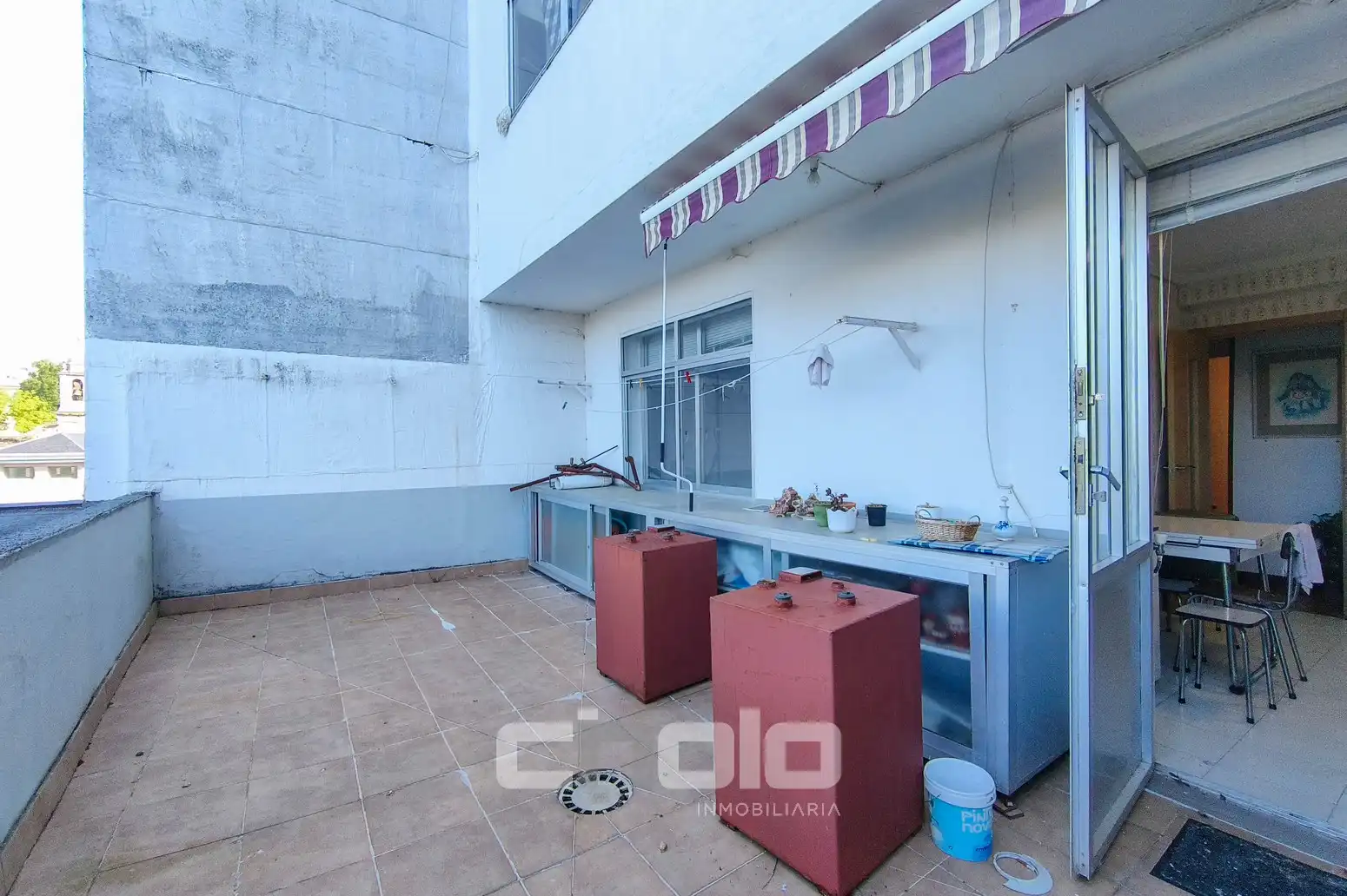 Terrasse von Wohnung zum Verkauf in Lugo mit Heizung, Terrasse und Balkon