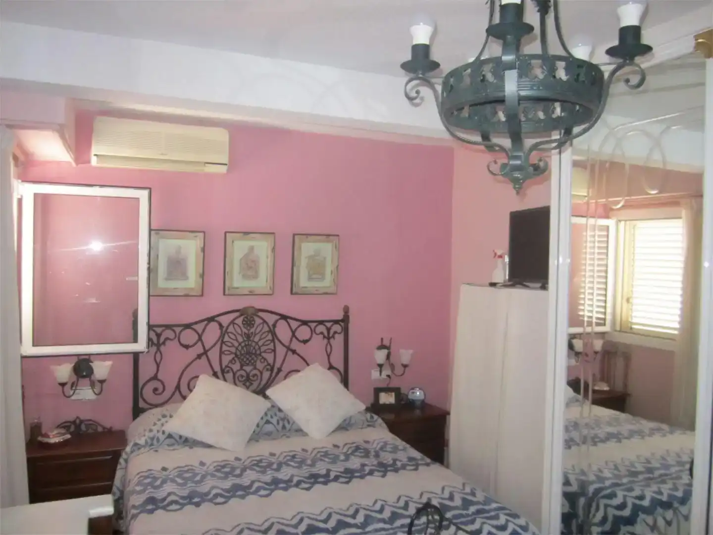 Bedroom of Apartments for rent in Puçol  with Air Conditioner, Swimming Pool and Balcony