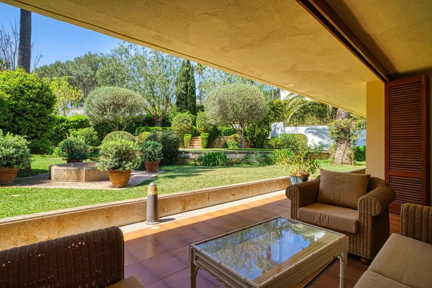 Jardí de Casa o xalet en venda en  Palma de Mallorca amb Aire condicionat, Calefacció i Jardí privat