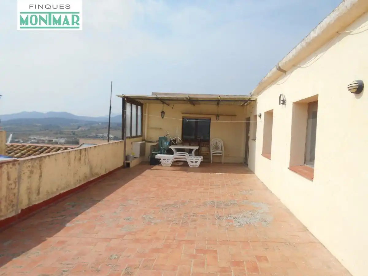 Terrace of Country homes for sale in Sant Jaume dels Domenys  with Private garden and Storage room
