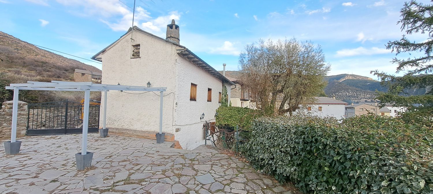 Exterior view of House or chalet for sale in Arguis  with Heating, Terrace and Storage room