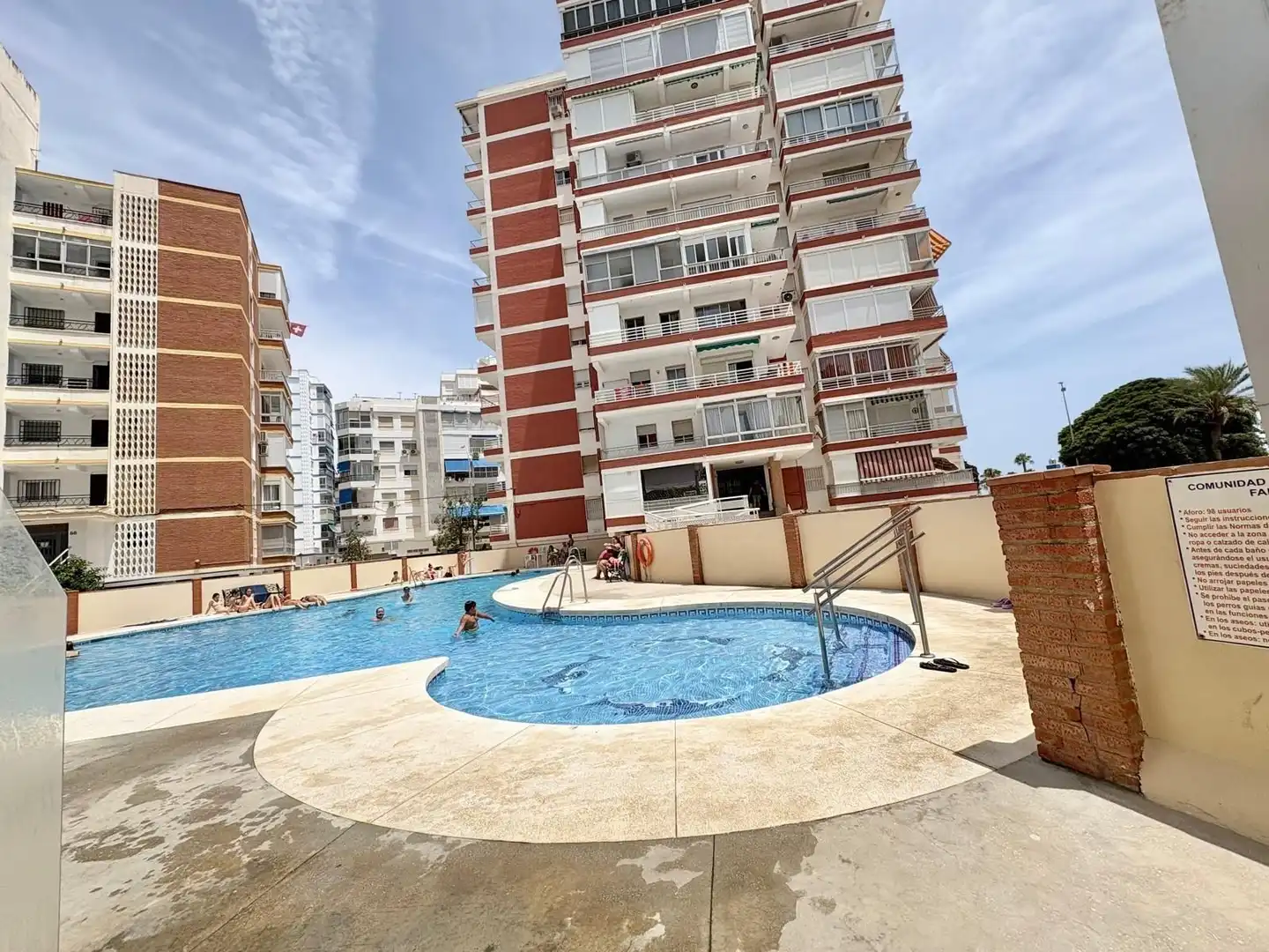 Swimming pool of Apartments for rent in Vélez-Málaga  with Air Conditioner, Storage room and Community pool