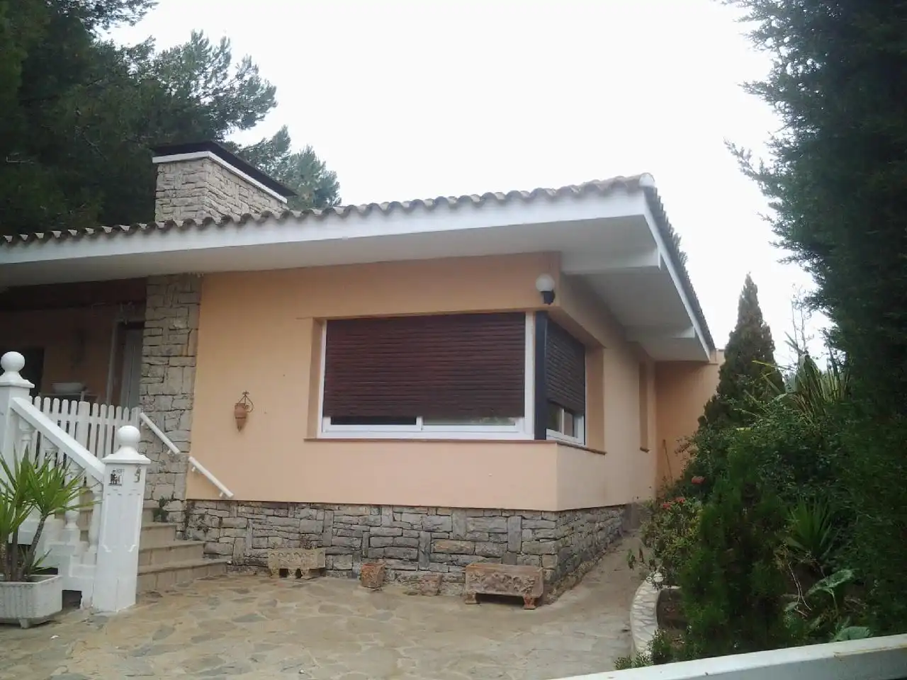 Vista exterior de Casa o chalet en venta en Tortosa con Calefacción, Jardín privado y Piscina