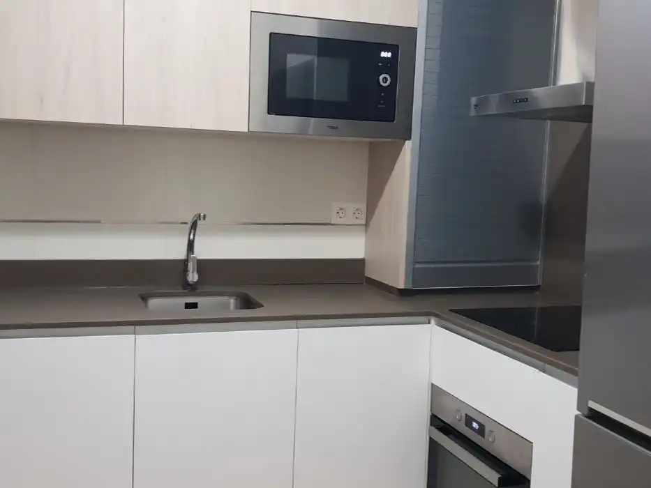 Kitchen of Apartments for sale in Lorca  with Air Conditioner