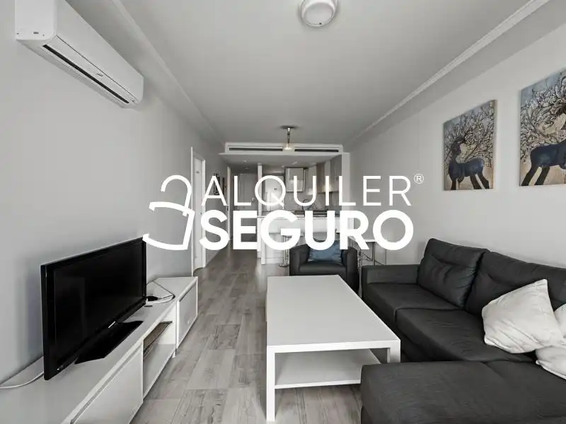 Sala de estar de Piso de alquiler en Casares con Terraza, Trastero y Amueblado